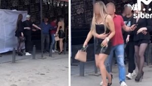 В Новосибирске трансвеститы подрались с девушками у ночного клуба