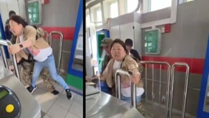 "Я бурятка я не приезжая, руки убрал": в Подмосковье во время антимигрантского рейда дружинник грубо задержал женщину
