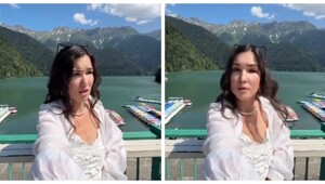 Местная жительница удивилась и возмутилась полному отсутствию людей в самом популярном туристическом месте Абхазии