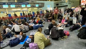 "Больше похоже на пункт приёма беженцев": о пассажирском коллапсе в аэропортах Москвы и Санкт-Петербурга