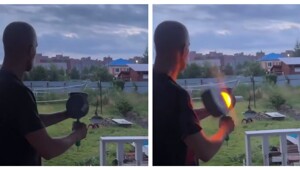 Испытание бульбомёта пошло не по плану
