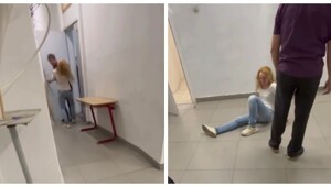 Преподаватель вытащил студентку за волосы из аудитории