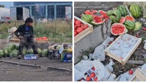 Жительница Новосибирска разнесла точку нелегального торговца