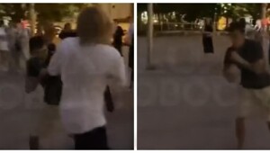 В Москве мигрант докопался до парня с длинными волосами, но получил отпор