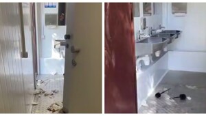 Как стал выглядеть женский туалет в Железногорске спустя пару недель после открытия