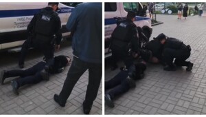 Пакуйте всех!: нетрезвый горожанин размахивал оружием на улице