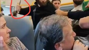 Буйных бородатых "зайцев" задержали в подмосковной электричке