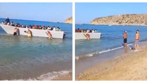 Туристы развернули лодку с мигрантами в Европе