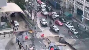 Масштабный обвал грунта в Бангкоке