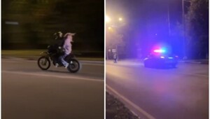"Вова улетает". На питбайке от полиции на тот свет