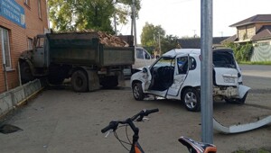 ДТП в Рязанской области "Дрова прибыли по адресу"