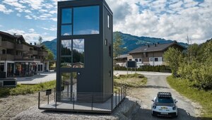 Немецкая компания представила переносные микродома-башни