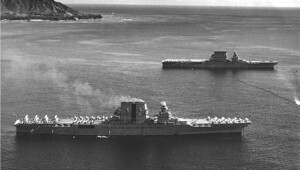 «Старая Леди», что прошла всю войну. История авианосца USS Saratoga