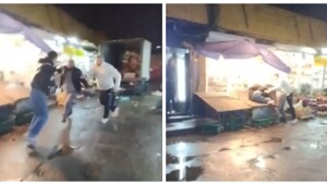 В Королёве торговцы с ножом напали на активистов, сделавших им замечание за антисанитарию