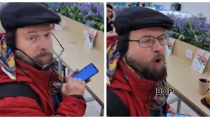 Розыгрыш с телефоном закончился криками и полицией!