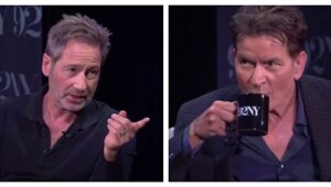 Как Дэвид Духовны впервые встретил Чарли Шина