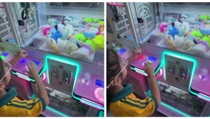 Девочка обманула игровой автомат