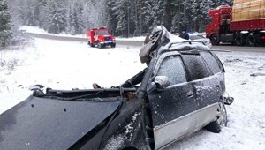 ДТП в Иркутской области "Занесло"