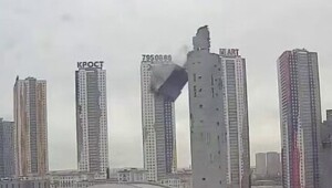 В Красногорске во время демонтажа горнолыжного комплекса произошло обрушение части конструкции