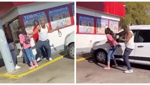 Отец публично наказал дочь за курение