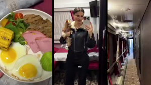 Девушка проехала в поезде из Москвы в Питер за 40 000 рублей