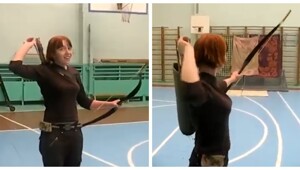 Скоростная стрельба из лука