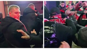 Жёсткая драка произошла после футбольного матча в Москве