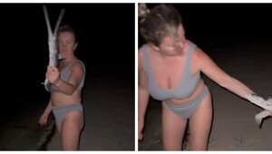 Рыба отомстила туристке за шутку