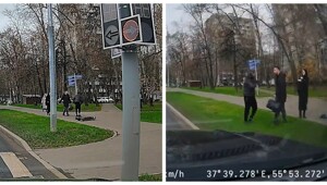 Москвич ударил электросамокатчика за неаккуратную езду