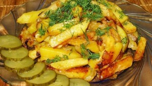 Русские национальные особенности жареной картошки