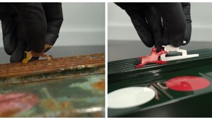 Парень вдохнул жизнь в ржавую механическую игру 1920-х годов