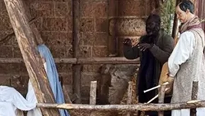 В Италии беглый преступник притворился фигурой в рождественском вертепе