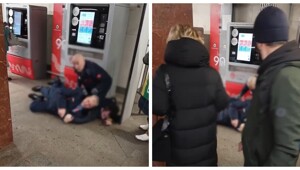 В московском метро контролёры скрутили пассажира, который отказался от досмотра