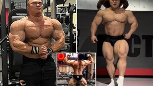 Зато в гробу лежал очень накачанным