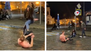 Массовая драка в Выборге