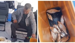 Рыбалка с комфортом: стол, газ и тёплая палатка на льду