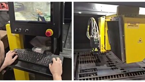 Заводчанин установил Counter-Strike на лазерный станок