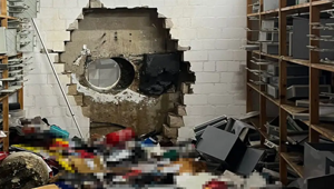 Рождественский триллер в Германии: грабители просверлили банк и обчистили 3000 сейфов