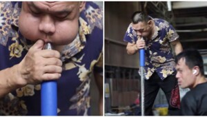 Китайский стеклодув с 30-летним стажем