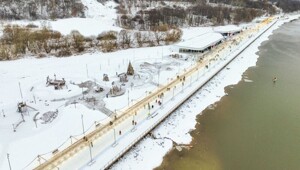 Каток в Коломенском - один из самых длинных в России