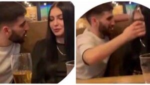 Девушка удивила наглого незнакомца