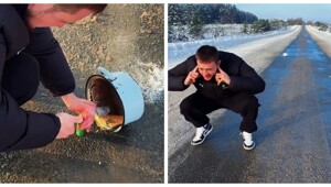 Парни проверили, на какое расстояние улетает кастрюля при взрыве петард