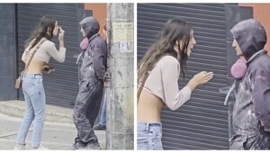 Эмоции против терпения: забавная сцена на улице