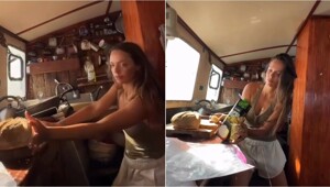 Завтрак на волнах