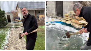 Одесский спасатель рыб