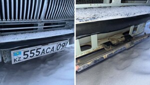 Сутки ареста и год лишения прав за заводскую особенность откидывающегося номера на «Волге»