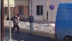 Конфликт на дороге с неожиданным финалом