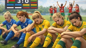 Футболисток из Эстонии и Литвы наказали за отказ играть с командой из Белоруссии