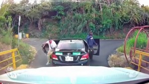 Неудачная попытка ограбления и угона в Коста-Рике