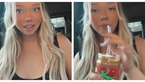 Любительница арахисовой пасты